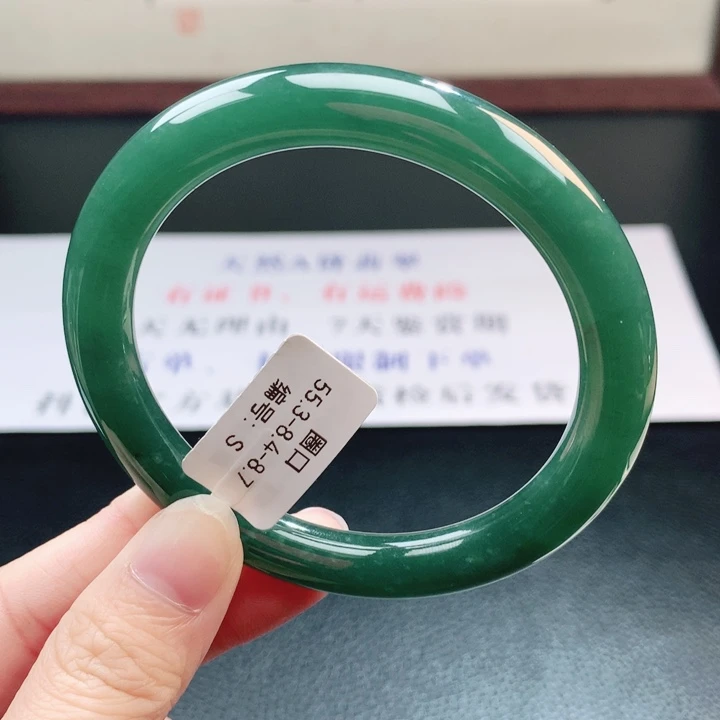 翡翠未镶嵌手镯翡翠手镯74