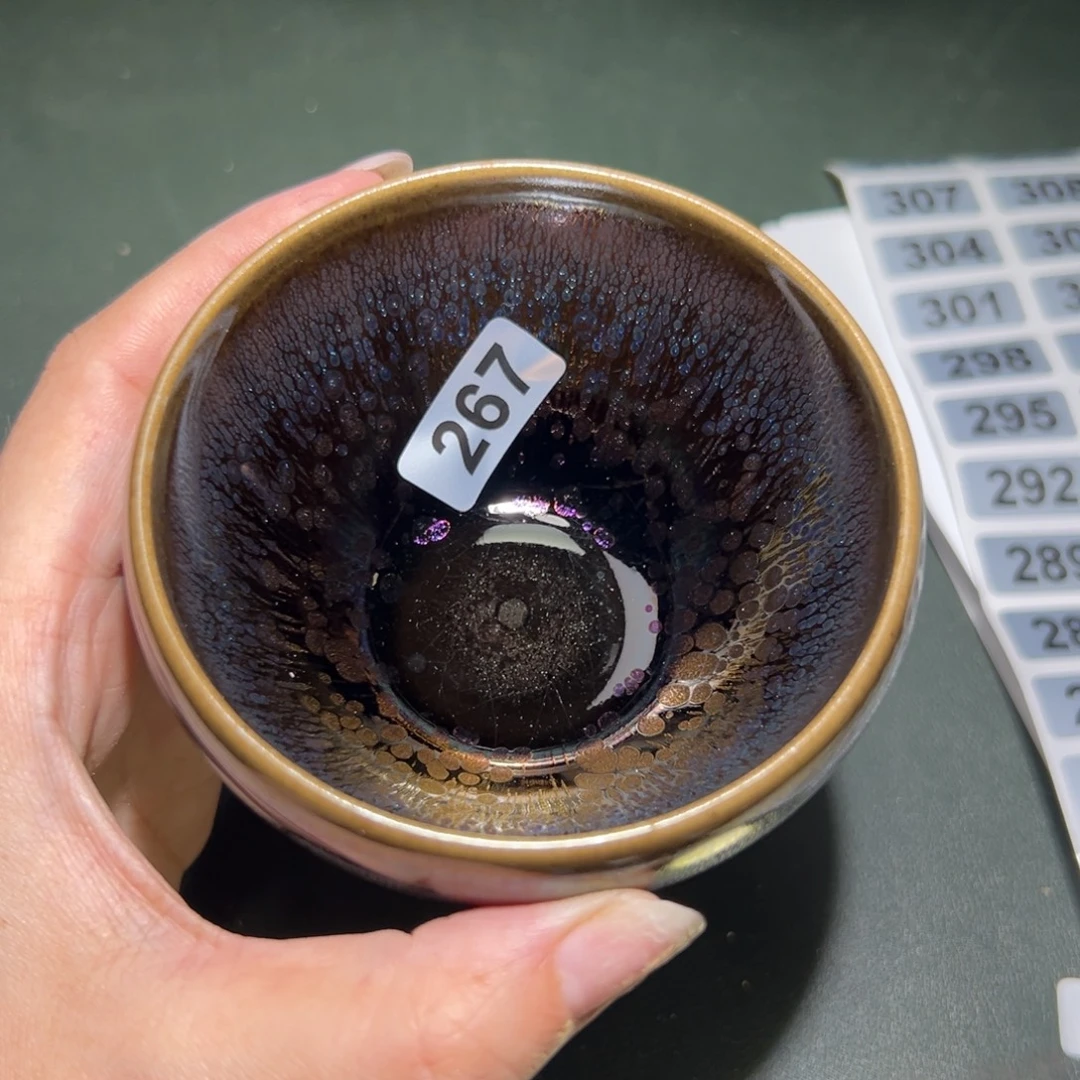 茶盏全手工原矿原釉建盏