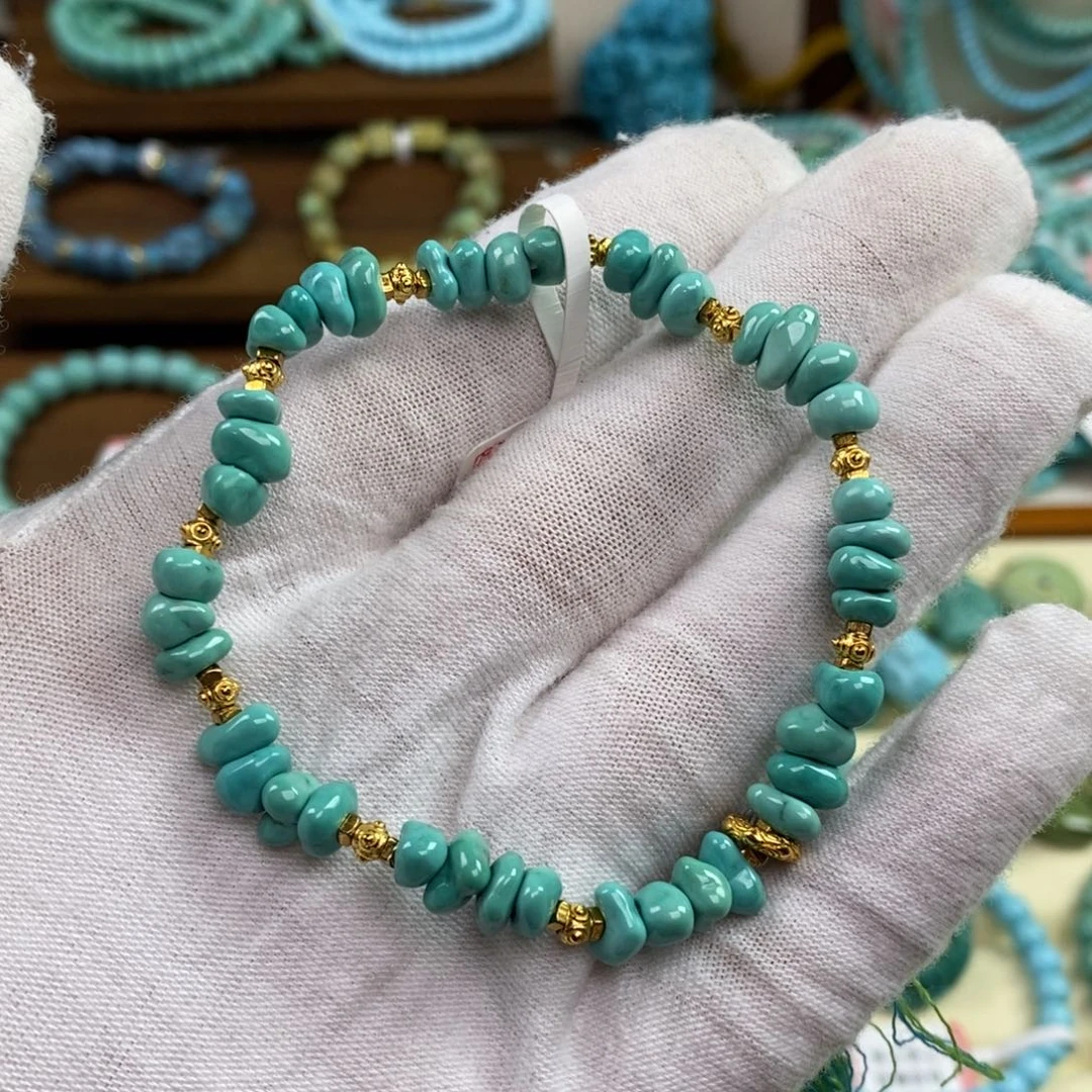 绿松石未镶嵌手串