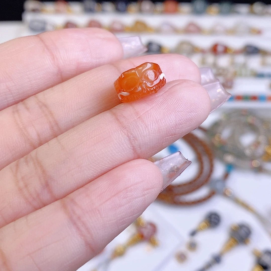 玛瑙/玉髓未镶嵌颈饰11.8x5.5