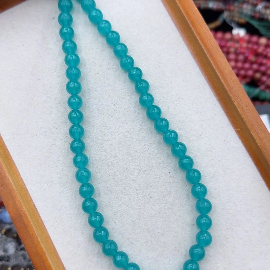 玛瑙/玉髓未镶嵌珠宝半成品天河玉髓一条卡8特价