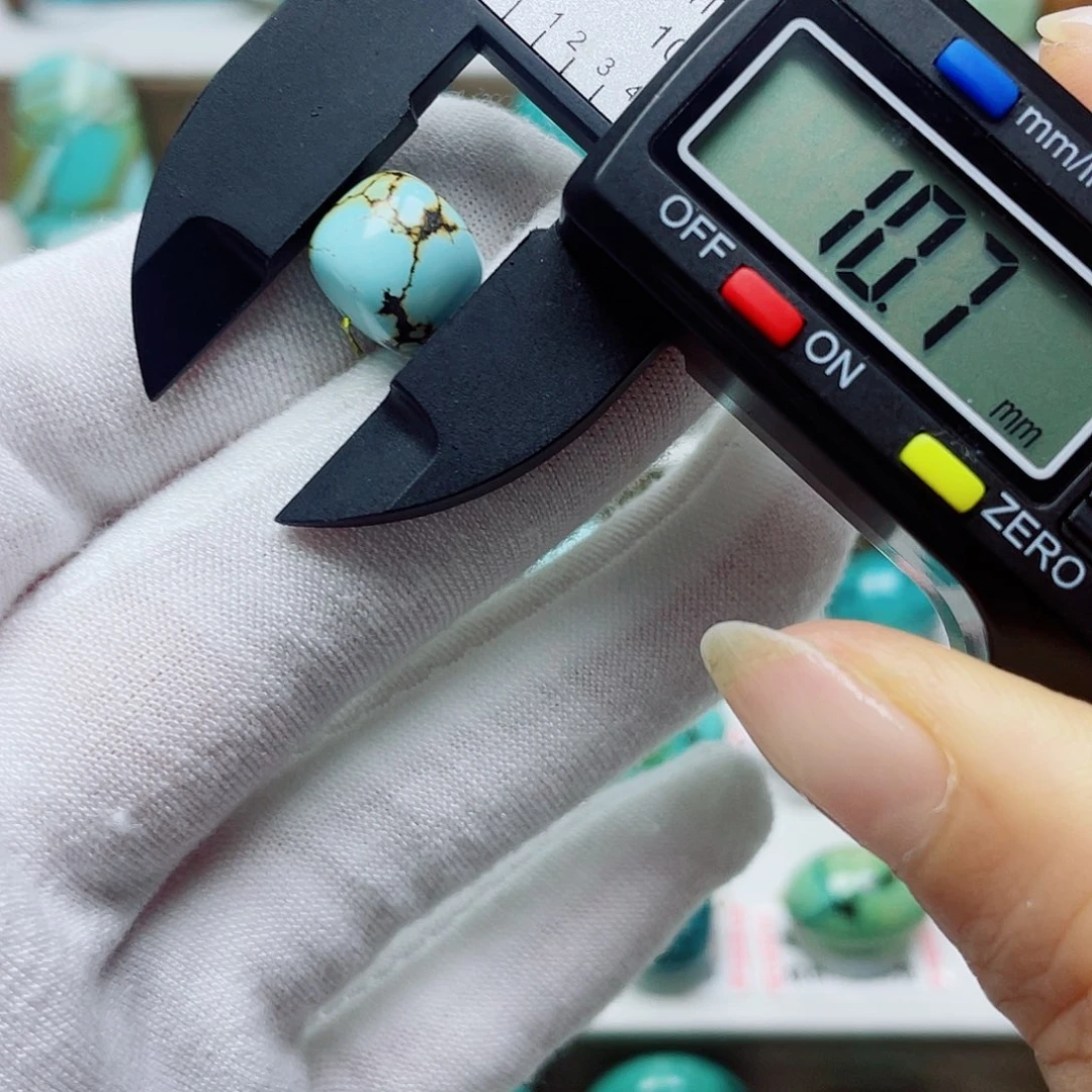 绿松石银S925镶嵌摆件