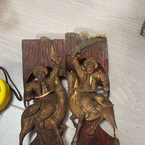 香榧木海*泉一对孤品木雕260