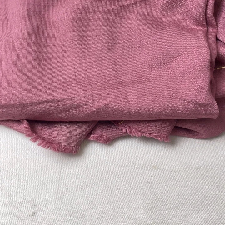 玫粉色苎麻2米。