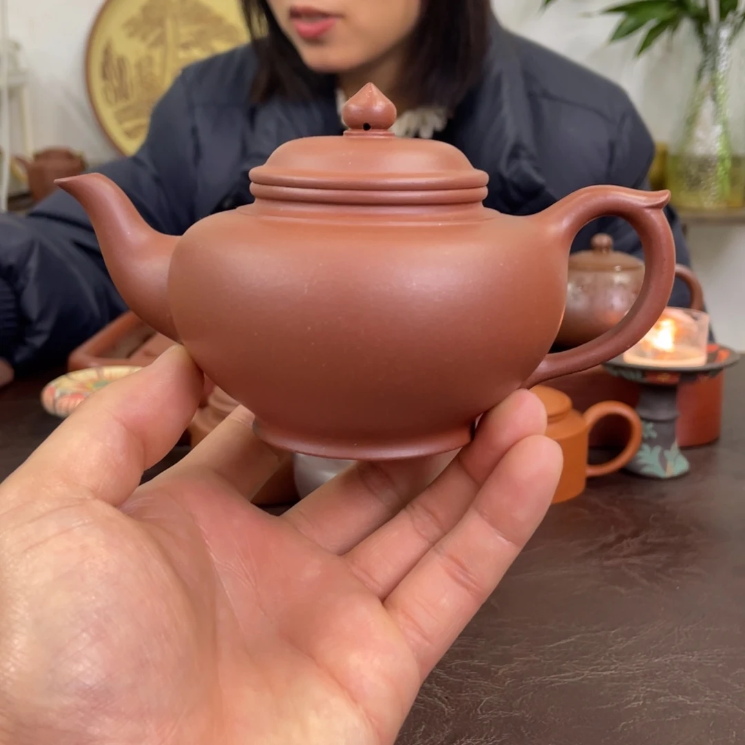 紫砂茶壶笑樱底槽清