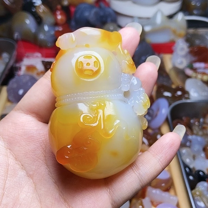 未镶嵌颈饰玛瑙/玉髓