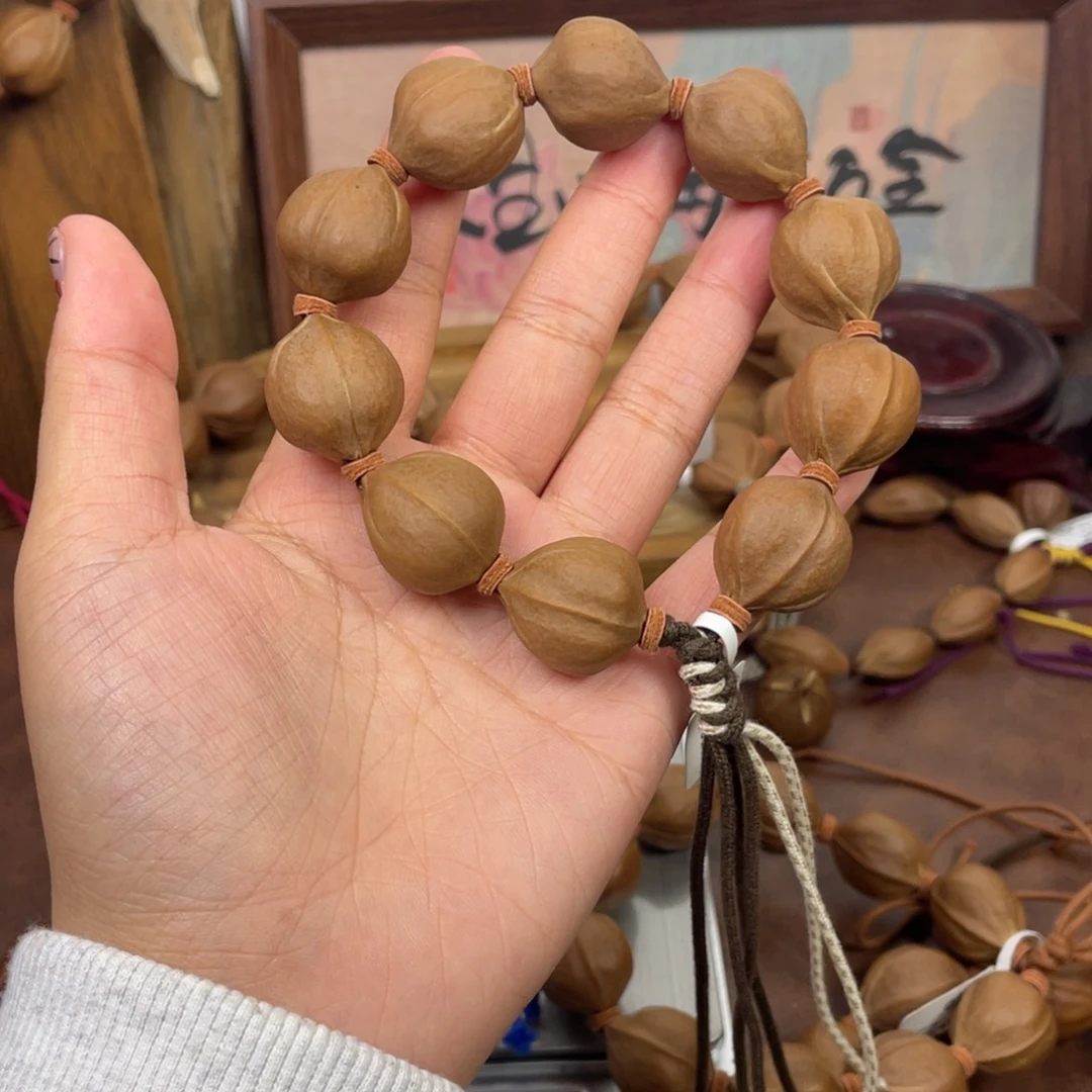 小***水橄榄核手串/手链20.5*24梅林铁核