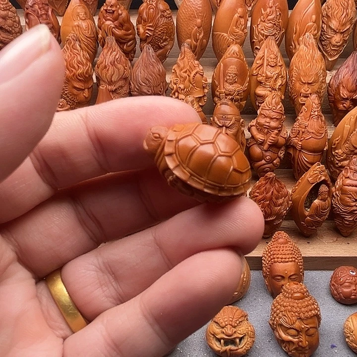 吊坠橄榄核20小乌龟