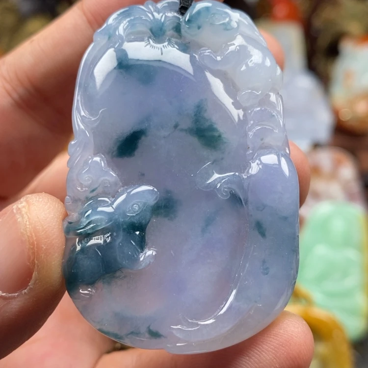 【闪购商品】颈饰未镶嵌翡翠缅甸翡翠A货吊坠
