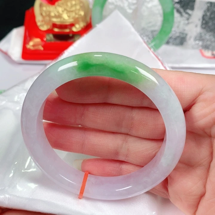 未镶嵌手镯翡翠常**姐   编号0280 正圈57