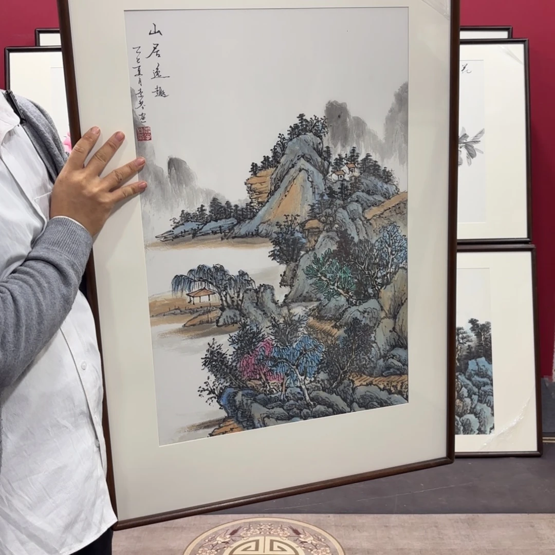 国画手绘作品90/60