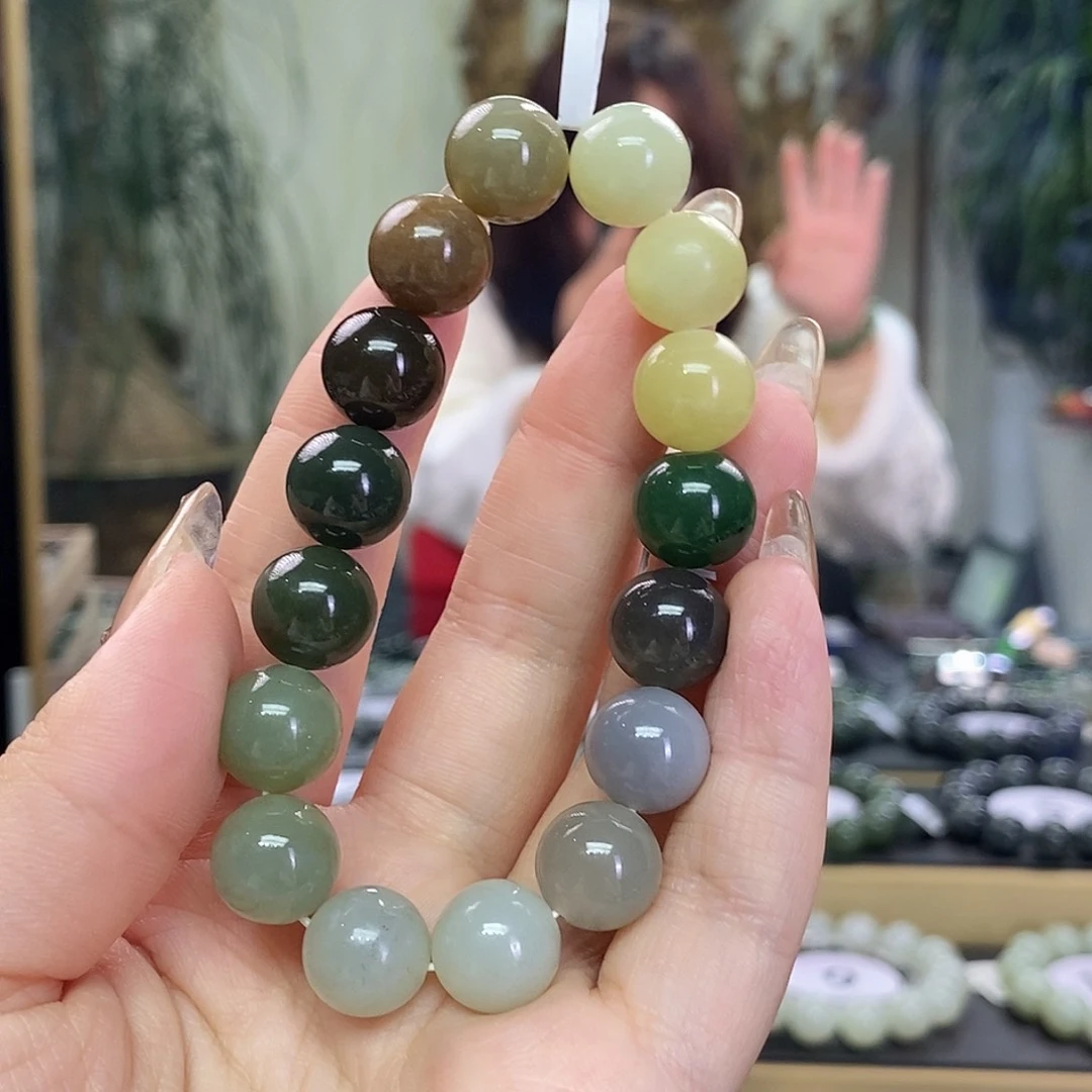 未镶嵌手链和田玉卡12