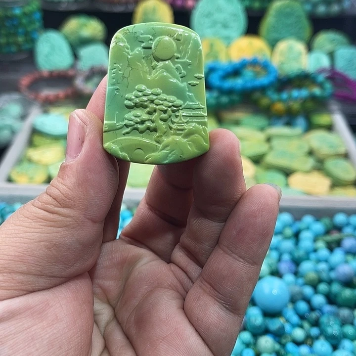 菱锰矿未镶嵌珠宝半成品