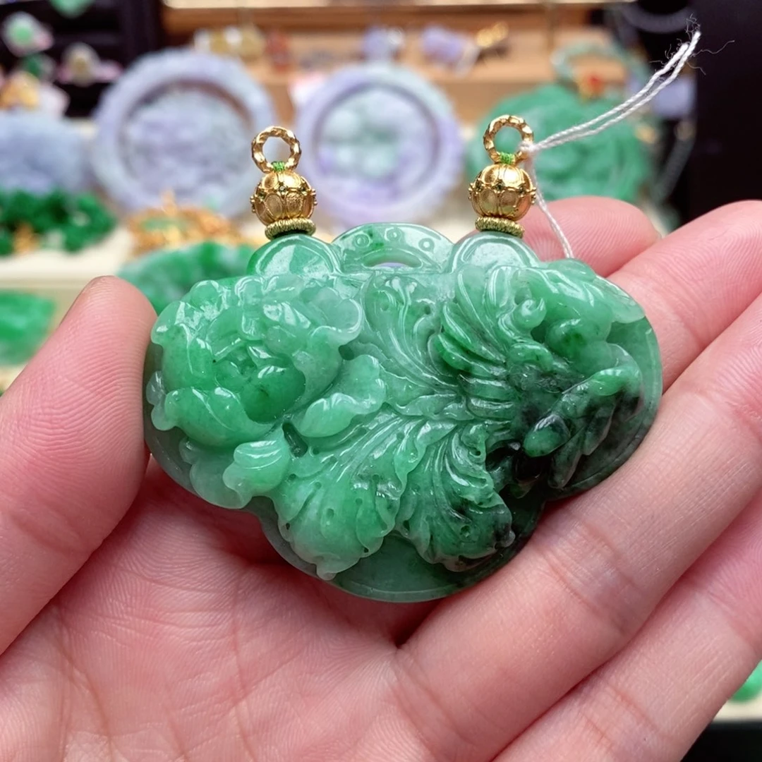 颈饰未镶嵌翡翠翡翠吊坠