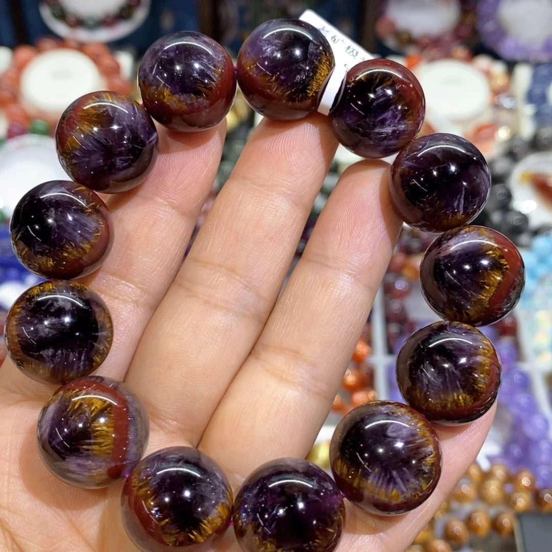 水晶手链未镶嵌极光天眼16➕