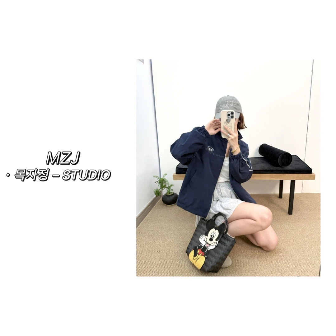 무지징-「立领拼接」韩国单！休闲百搭明线外套-25207-Y