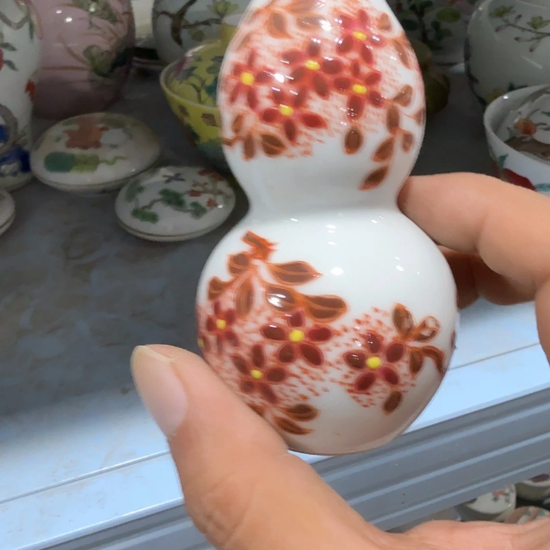 瓷片摆件手绘瓷器全部处理