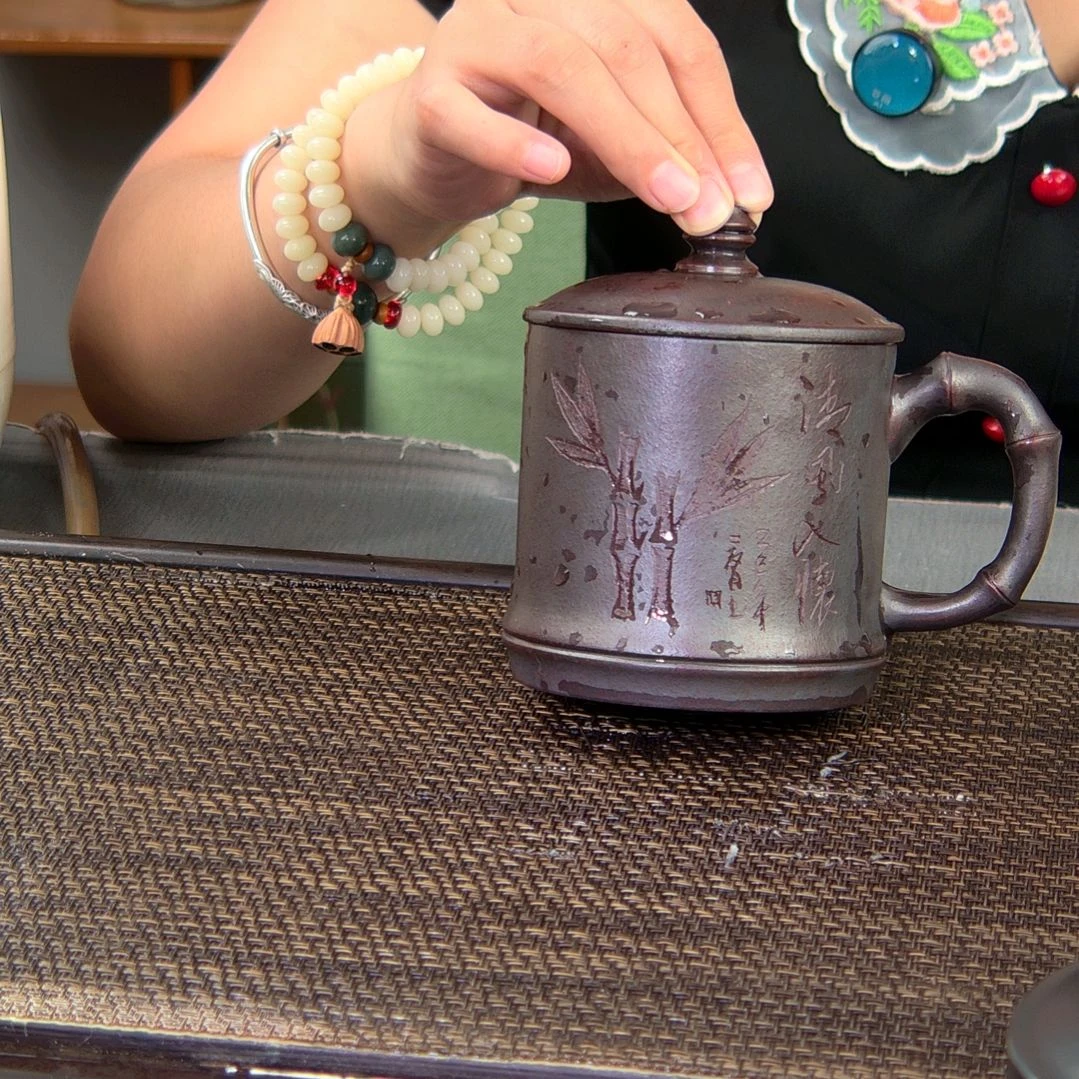 【闪购商品】茶杯紫砂高货放漏