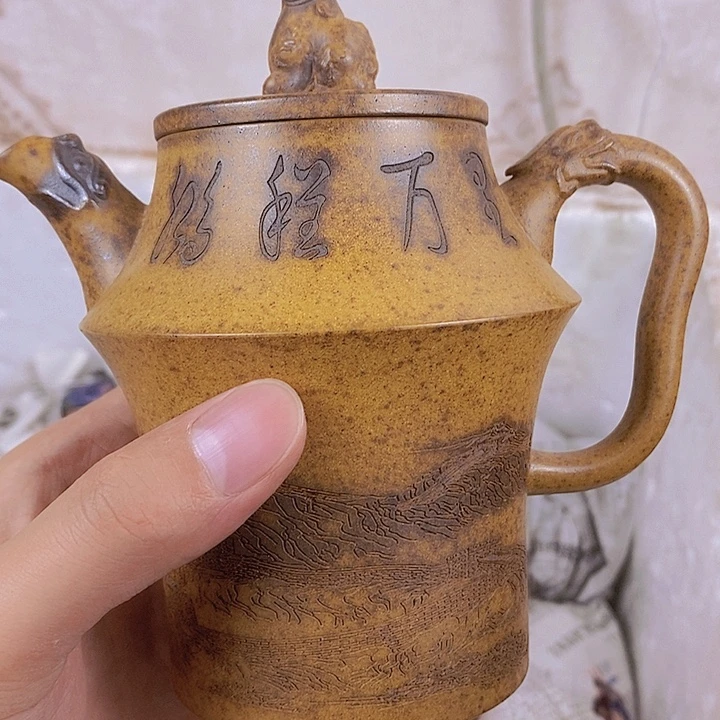 茶壶紫砂宜兴紫砂壶HH