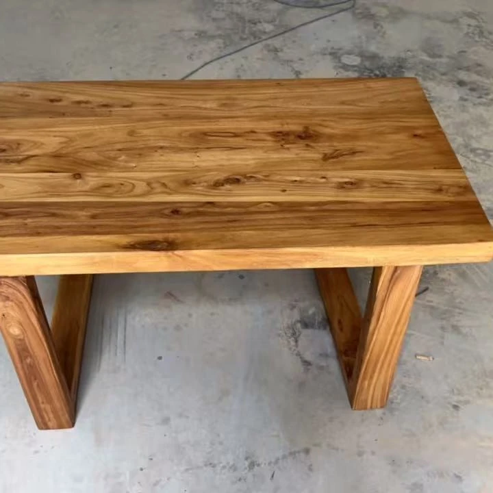 侘寂简约家具小地桌飘窗桌原木风餐桌板书桌实木餐桌咨询客服家用