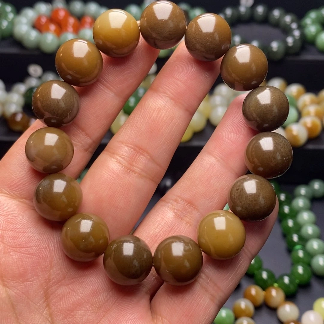 和田玉手串未镶嵌