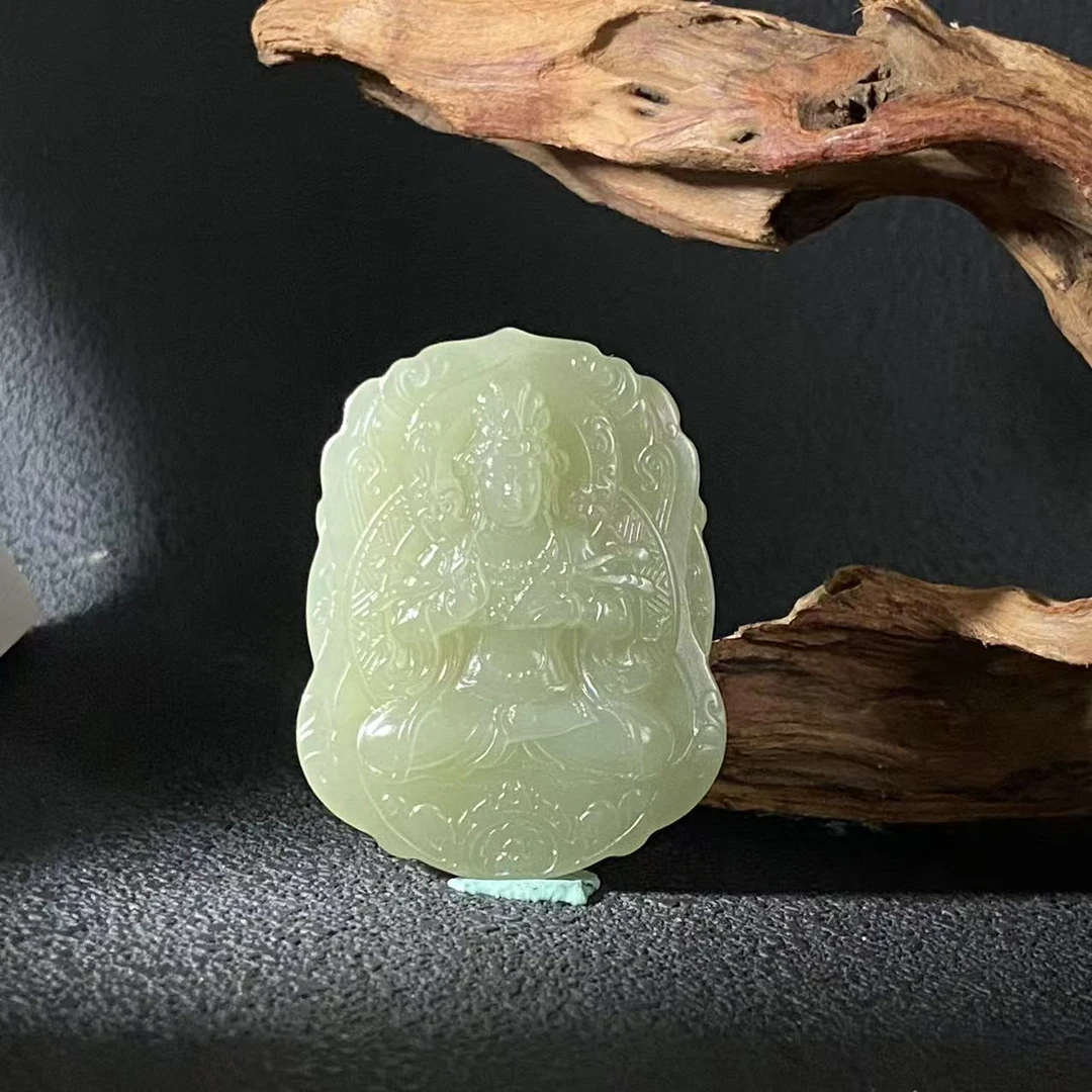 A506 和田玉吊坠  10A 9330122