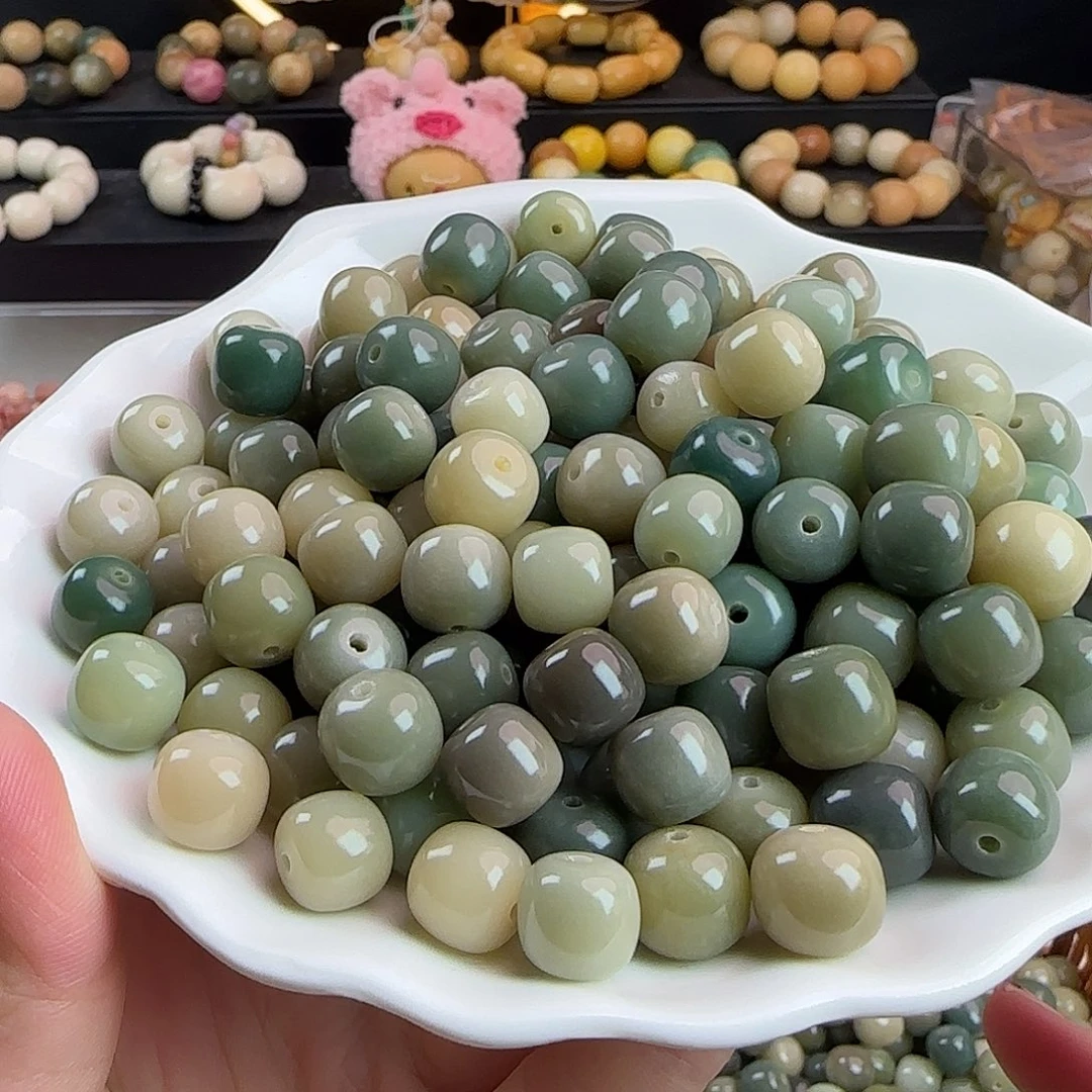 手串菩提根/象牙果卡11/12海盐蓝多宝桶100卡牌➕100备珠