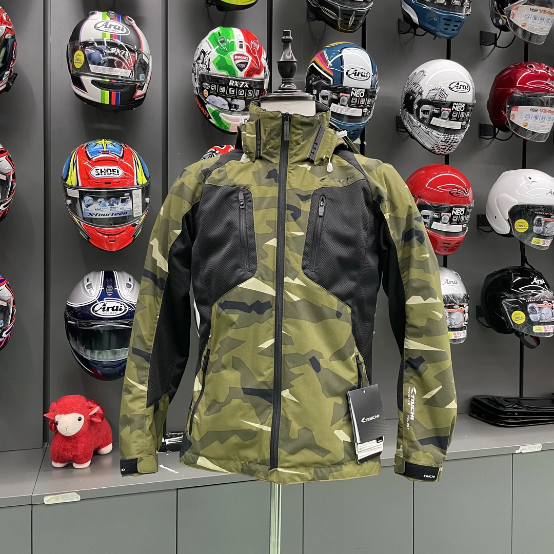 清仓甩卖 日本进口RS TAICHI骑行服四季款夏季网眼款护肩护肘背板