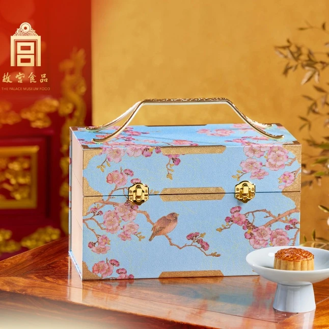 朕的心意故宫食品中秋月饼礼盒宝殿盒雅宸瑾宸送礼蛋黄莲蓉