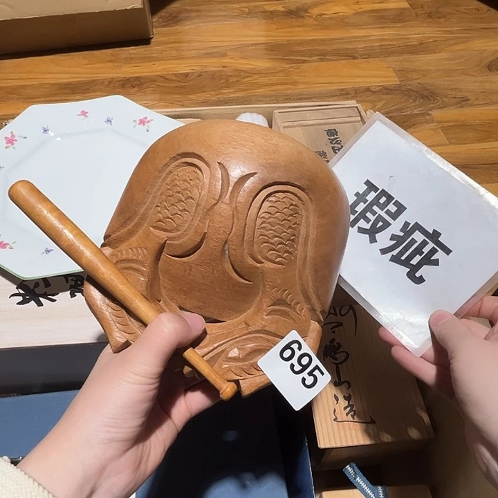 瓷片呀工艺品摆件瓷器摆件正能量