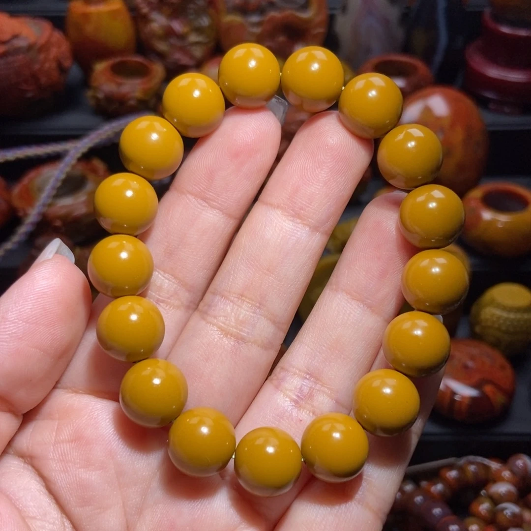 玛瑙/玉髓手串未镶嵌福**言