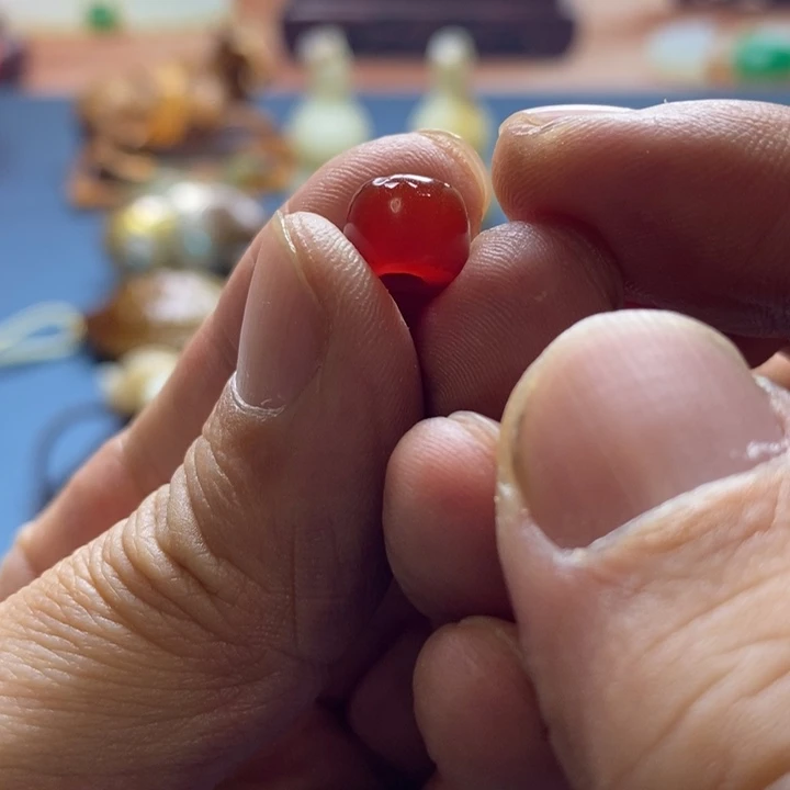 实***高玛瑙/玉髓未镶嵌颈饰