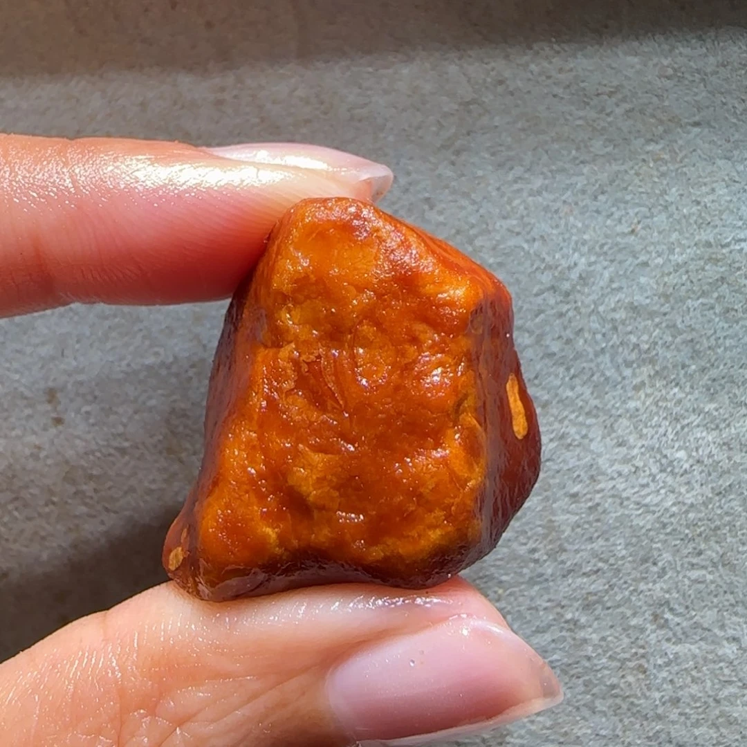 未镶嵌定制琥珀咦***嘞专拍
