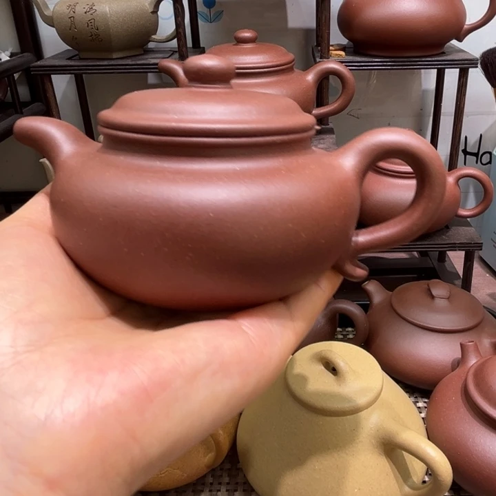 l***8紫砂茶壶台西底槽清仿古260cc