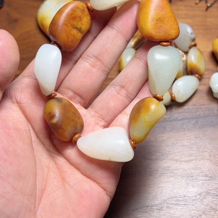 和田玉手链未镶嵌