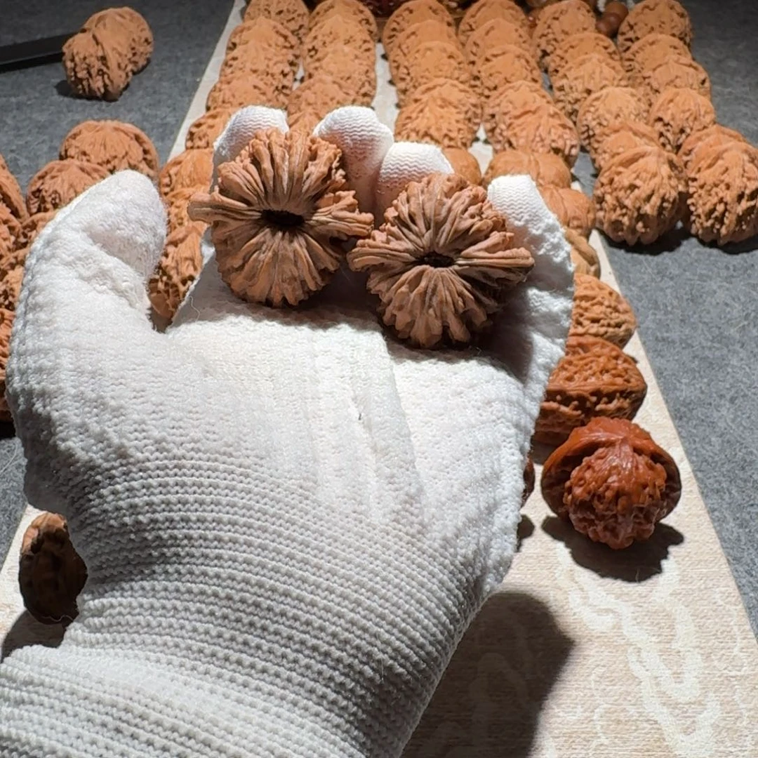 文***家吊坠文玩核桃全品四座楼