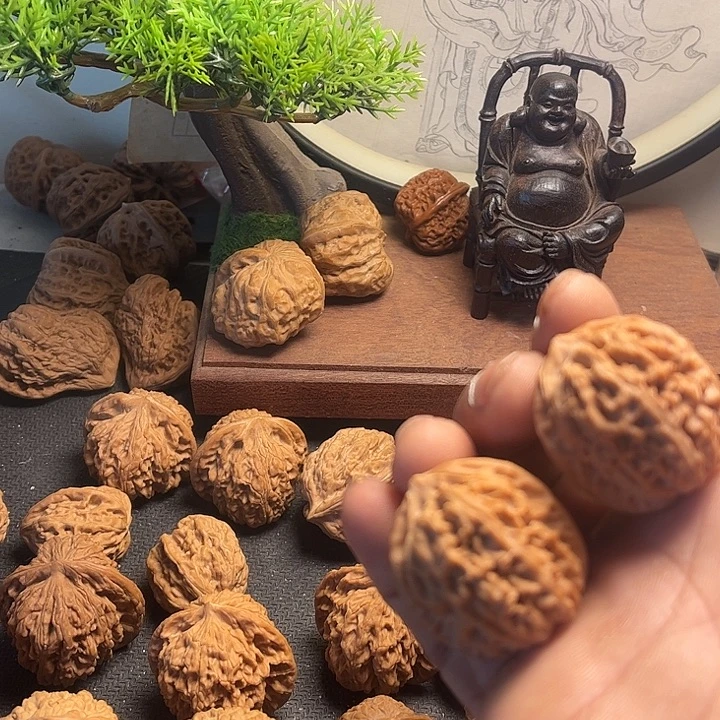 文玩核桃吊坠32荔枝纹