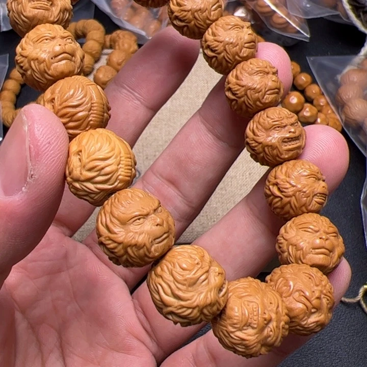 猴头核桃手串啦啦啦