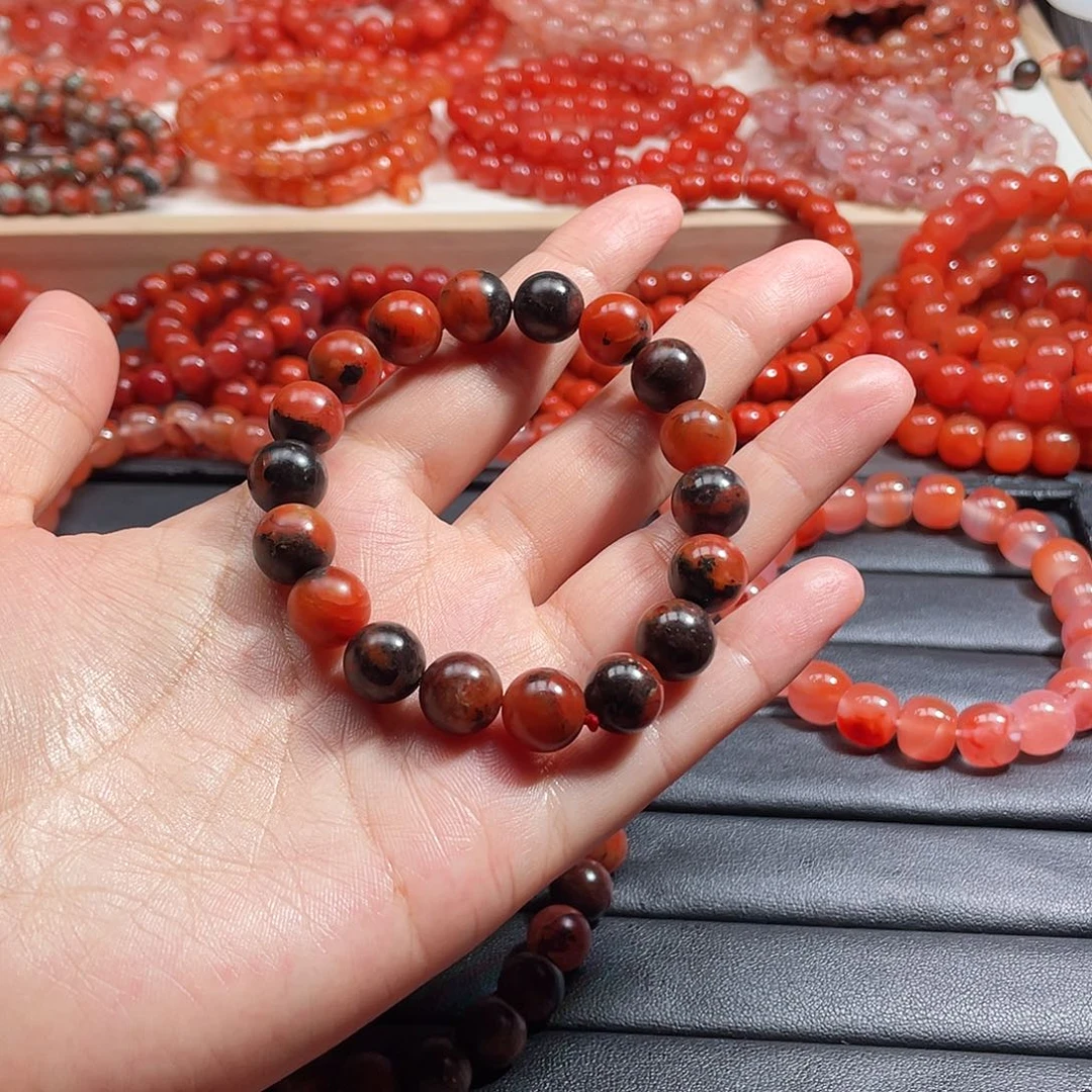 鸮***。手链未镶嵌南红玛瑙