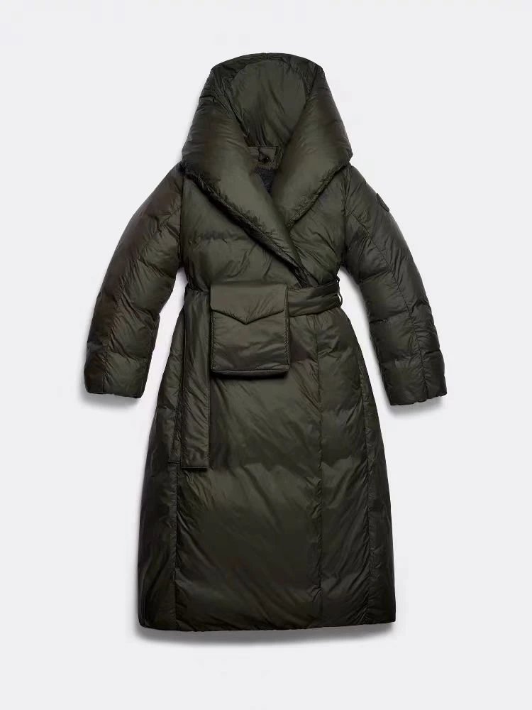 鹅绒新款羽绒服纯色秋冬