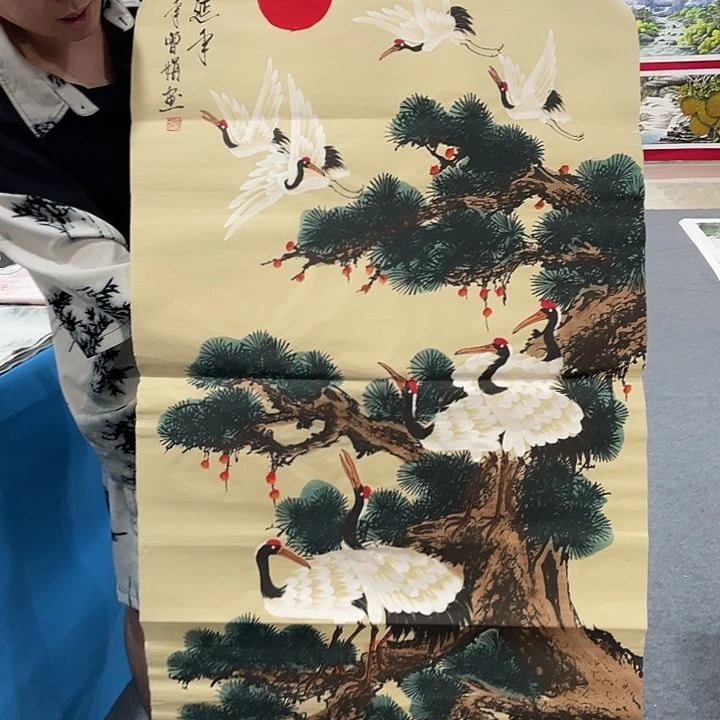 国画今天早上起来发现