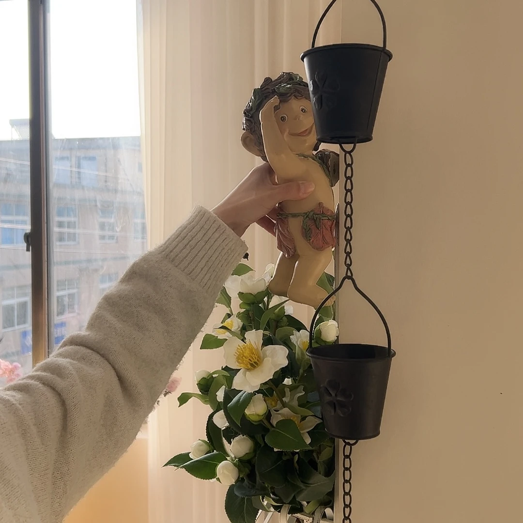 花园摆件红红火火