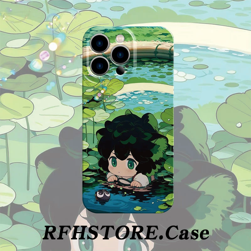 ZMGX趴趴罗小黑适用苹果16pro菲林手机壳华为P70vivo小米oppo动漫