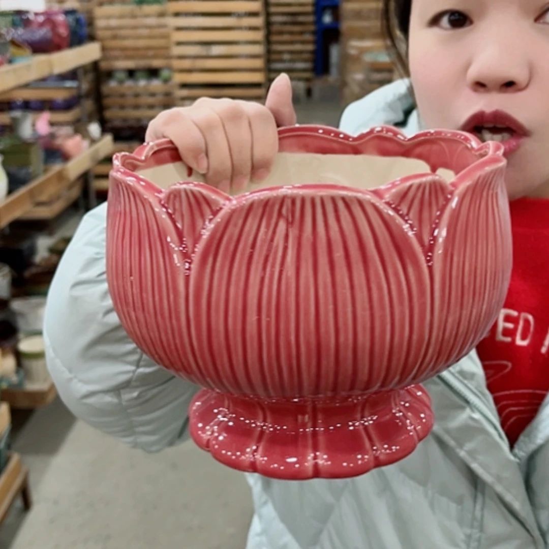 【闪购商品】红陶花盆