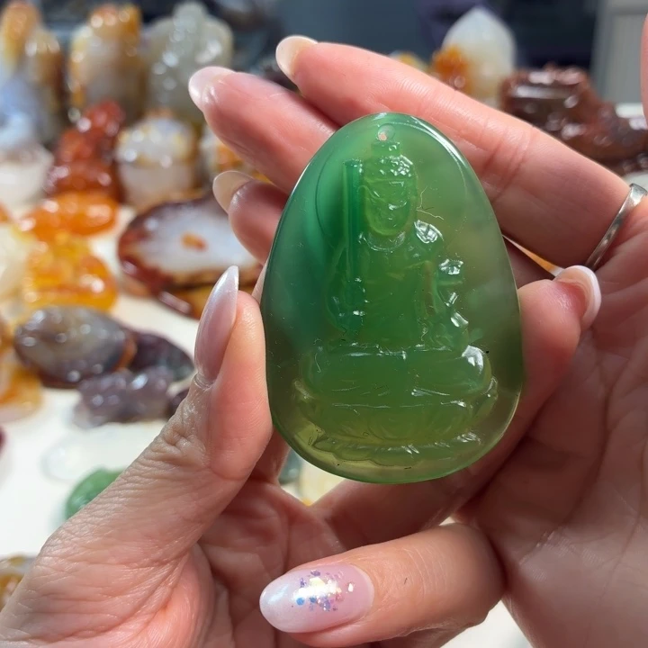 玛瑙/玉髓吊坠(不含链)未镶嵌