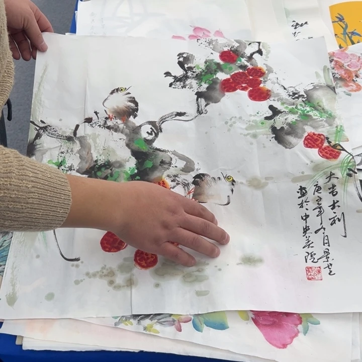国画国画纯手绘作品