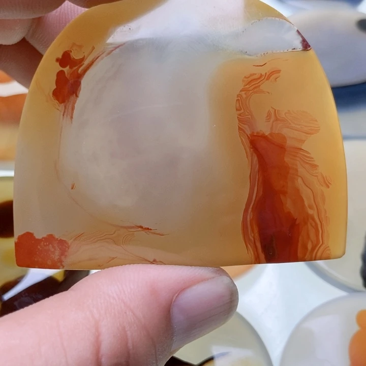 【闪购商品】玛瑙/玉髓颈饰未镶嵌孟*斌