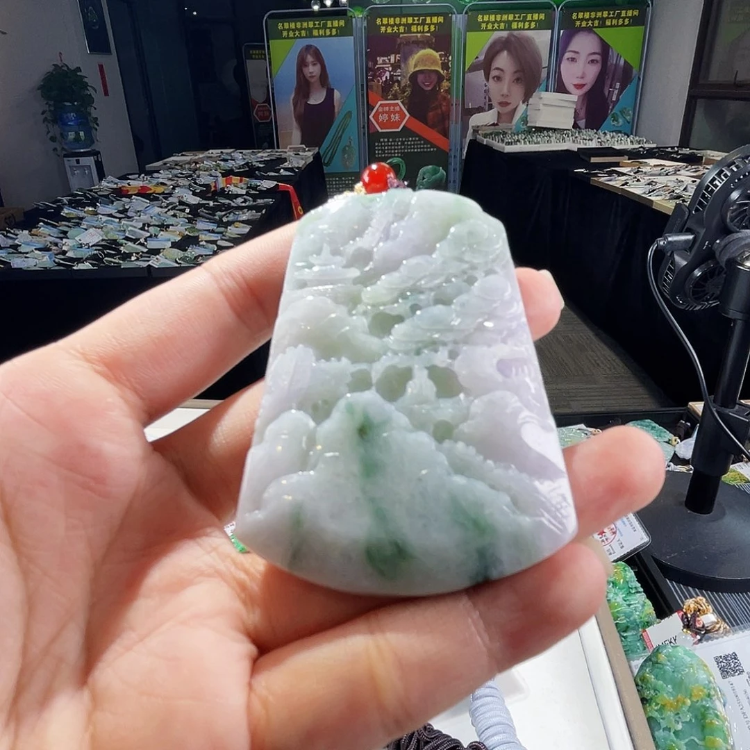 颈饰未镶嵌翡翠一