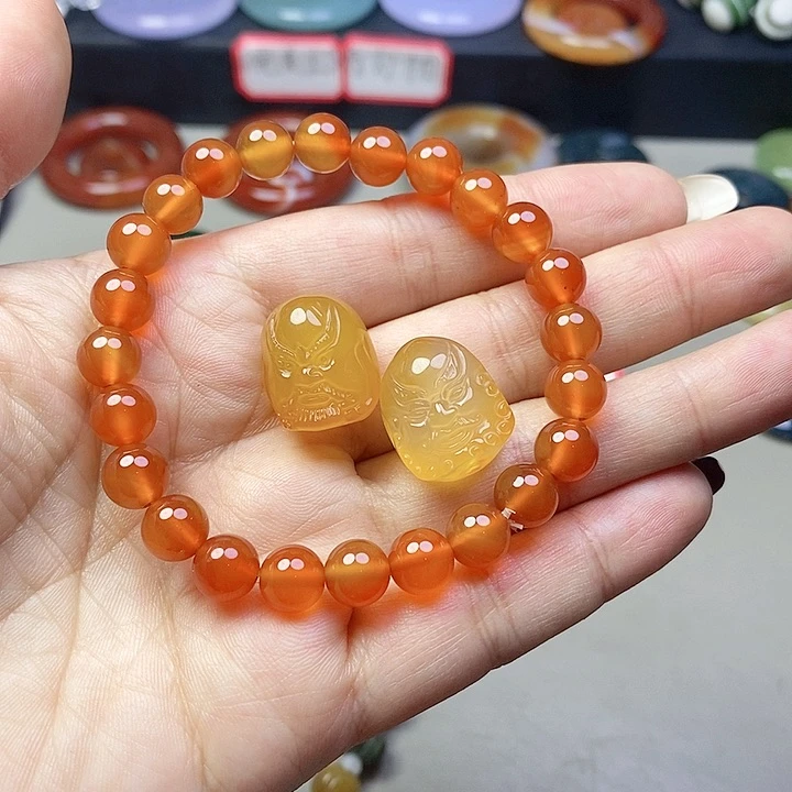 玛瑙/玉髓吊坠未镶嵌种****壤