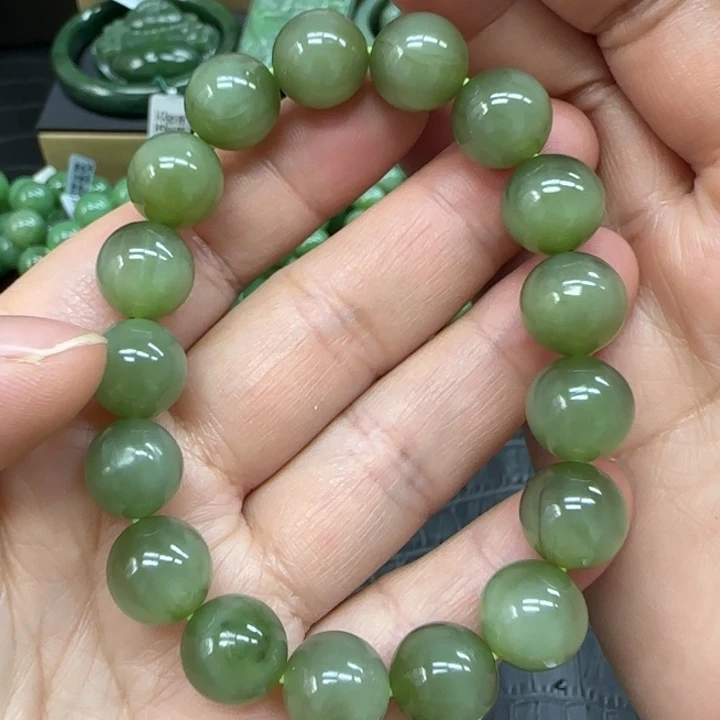 和田玉手链未镶嵌